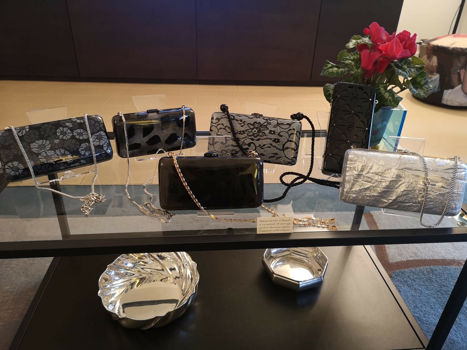 Borse Vintage Metacrilato grigie