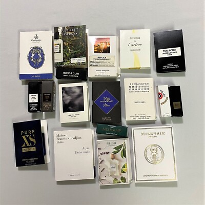 UNISEX Designer Niche FRAGRANCE Sample Vials - Choose Scents - Combined Shipping
