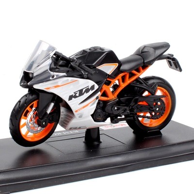 Diecast Motorcycle KTM RC390 Model Toy 