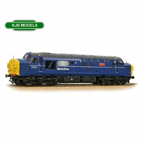 Bachmann 32-775TL - Class 37/0, No.37055, Rail Celebrity - Mainline Freight Blue | Condition: New