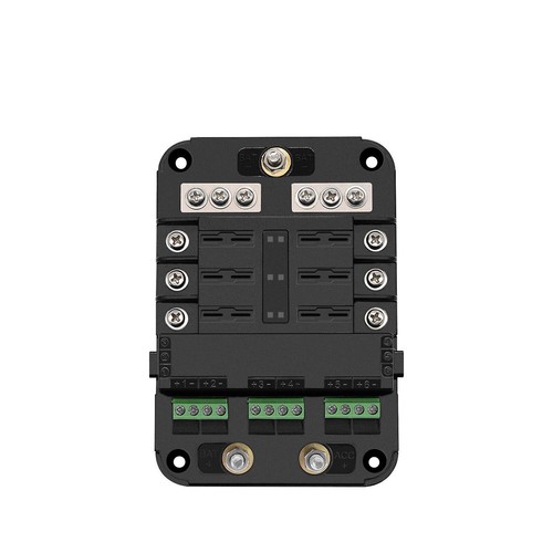 6 Ways Blade Fuse 10V 24V Car Boat Fuse Box Holder W/ Power Panel Board Camper - Picture 14 of 23