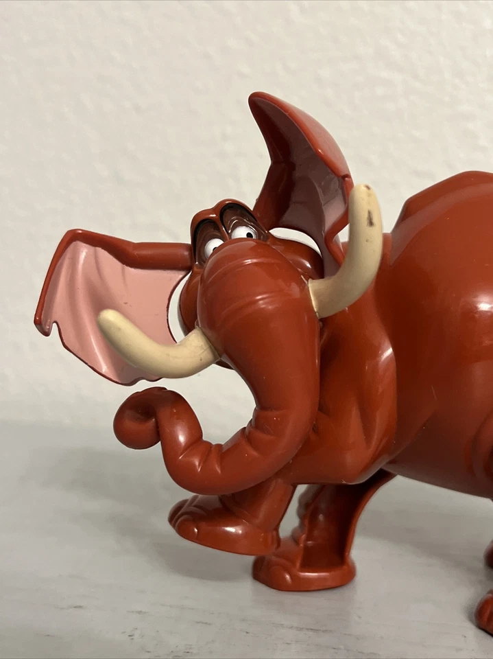 "FIGURA DE ACCIÓN ELEFANTE TARZÁN TANTOR 4,5"" JUGUETE DISNEY DE PLÁSTICO (USADO)" Foto 4 de 4