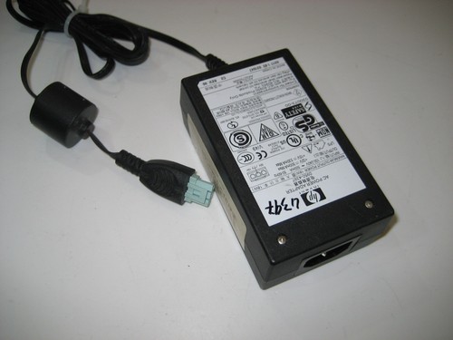 HP Drucker Netzteil 32 v 500 mA / 15 v 530mA . Grau/Grün  Stecker 0950-4397