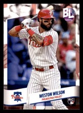 2024 Topps Big League #152 Weston Wilson Philadelphia Phillies RC
