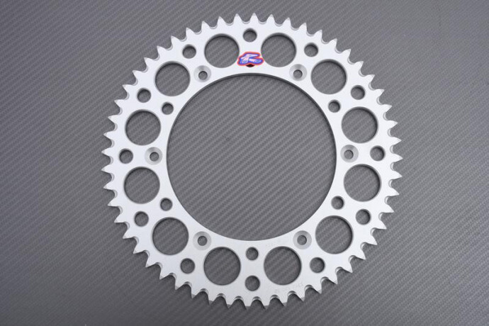 Couronne RENTHAL Ultra Light 52 dents 520 pour moto YAMAHA WR400F 1998