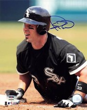 Aaron Rowand White Sox Signed 8x10 Photo Autograph PSA/DNA AN48363