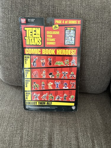 Teen Titans Go! Comic Book Heroes Series 1 Page 4 Exclusive 1.5" Figure Pack NEW - Picture 5 of 19