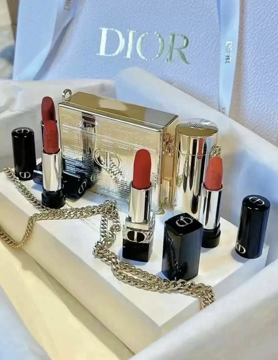 口紅 Dior Rouge Dior Minaudiere DIOR Rouge Dior Minaudière Clutch: Lipstick Collection Case