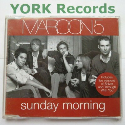 MAROON 5 - Sunday Morning - Excellent Condition CD Single Octone 