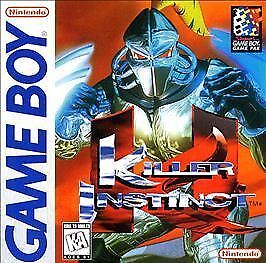 Killer Instinct Gameboy Game Boy NTSC USA Rare Spanish Variant Limited Dog  Tag