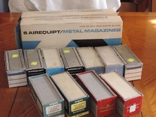 Lot of 23 Aeroquipt Other Empty Metal Slide Trays - Each Holds 36 Slides