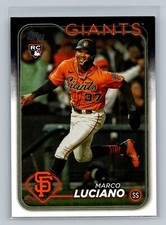 2024 Topps #232 - Marco Luciano ROOKIE CARD San Francisco Giants. rookie card picture