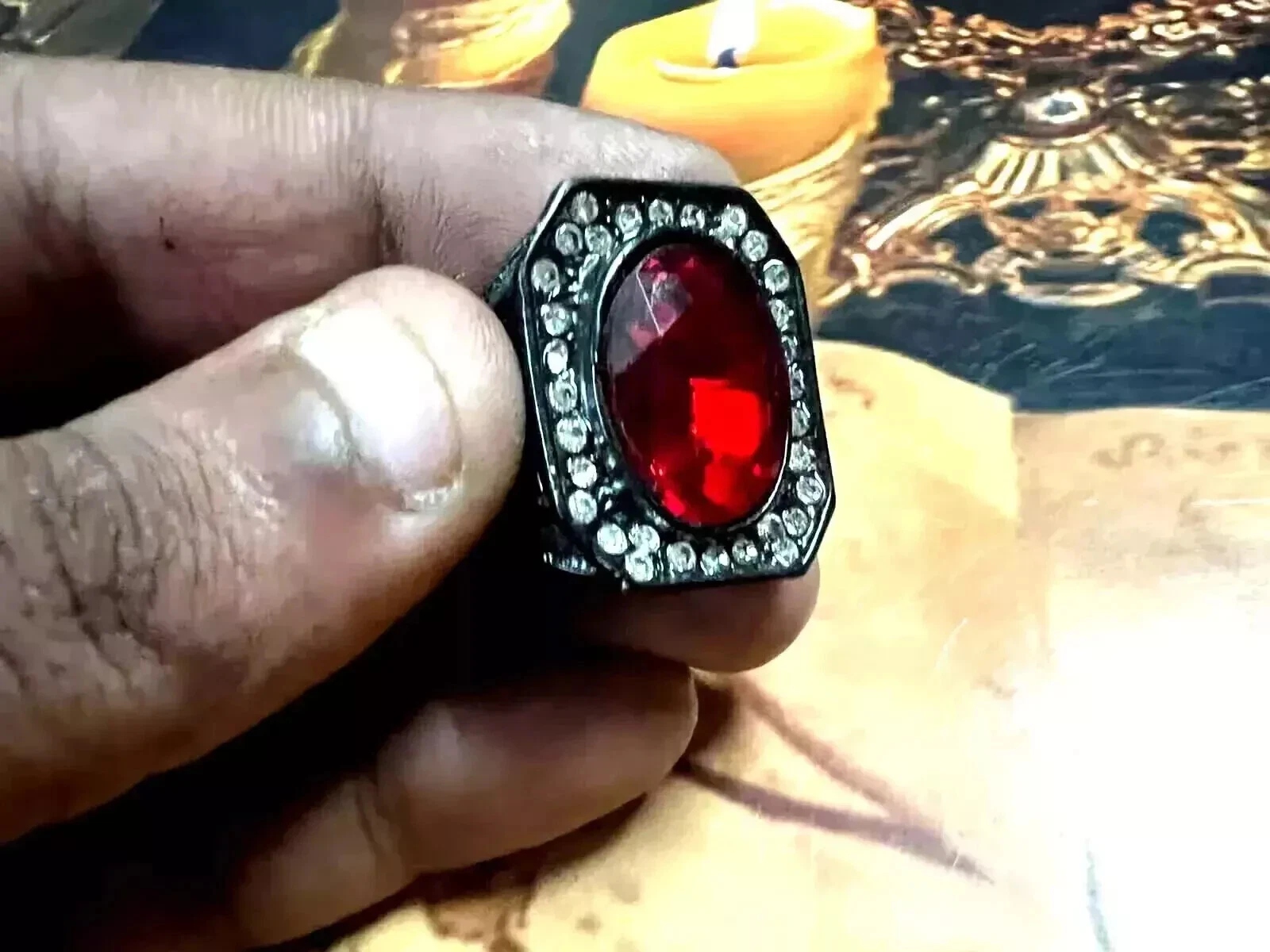Trillionaire Maker Real Magic Ring 9986 Spells for Wealth, Lottery & Success A++