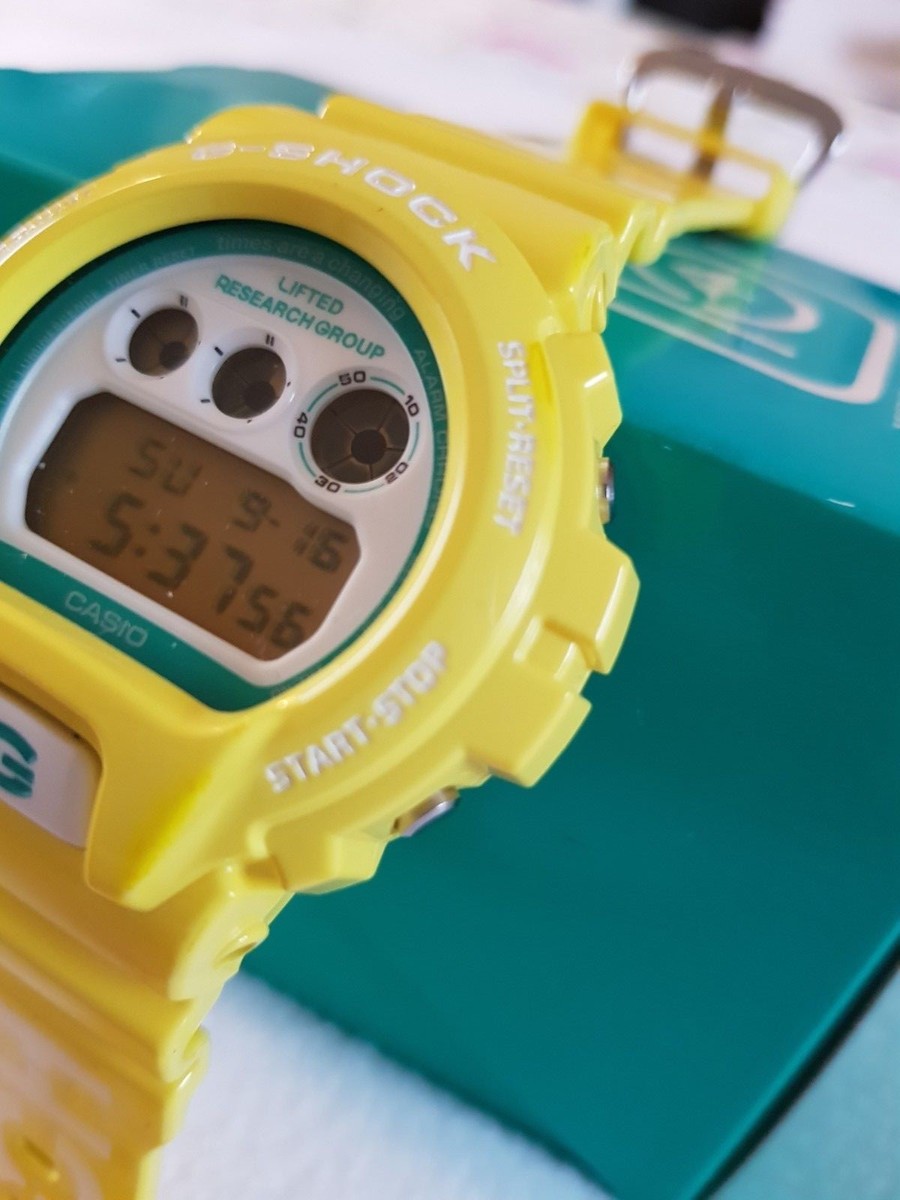 CASIO G-SHOCK DW-6900LR-9AJR LRG Lemon Yellow Limited and Rare