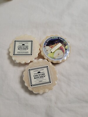 (3) Lot Yankee Candle Wax Potpourri Tarts Oasis Tropical Pineapple & Spiced Pear