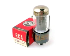 Vacuum Tube Type 6W6GT NOS/NOS Testing or Near NOS Testing 1x 