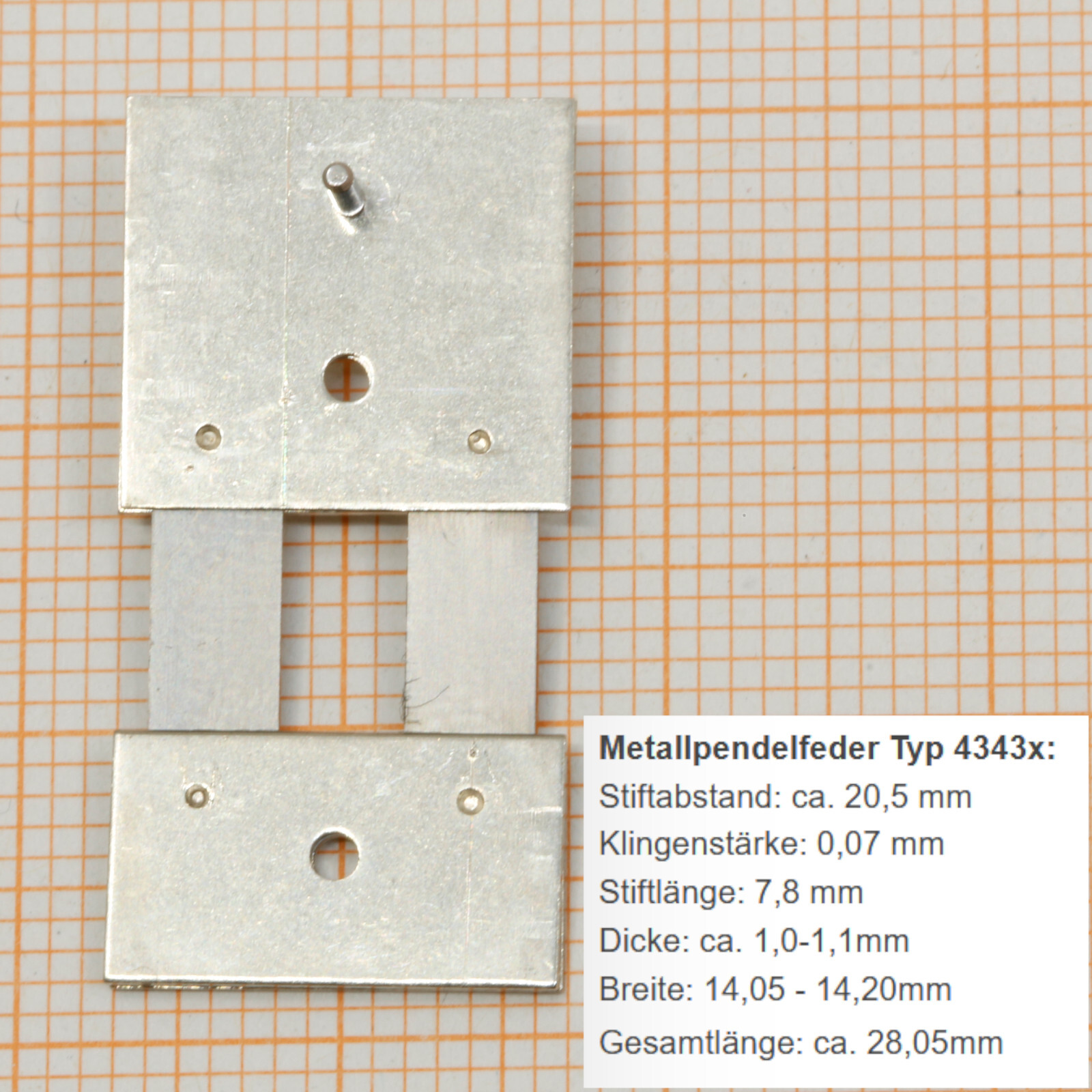 Pendelfeder Wanduhr Pendelfeder Fu00fcr Standuhr, Grou00dfuhr