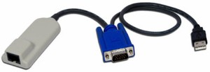 Avocent Autoview AVRIQ-USB USB AV KVM Switch Server Module cable SIP (Beige)