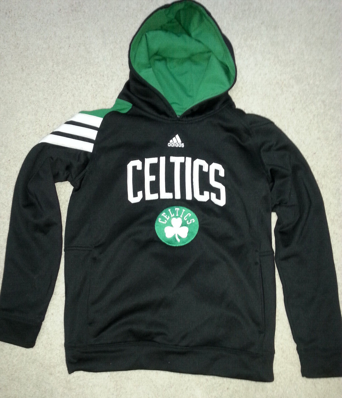 Boston Celtics ADIDAS NBA Hoodie For Her, L (14/16), embroidered | eBay