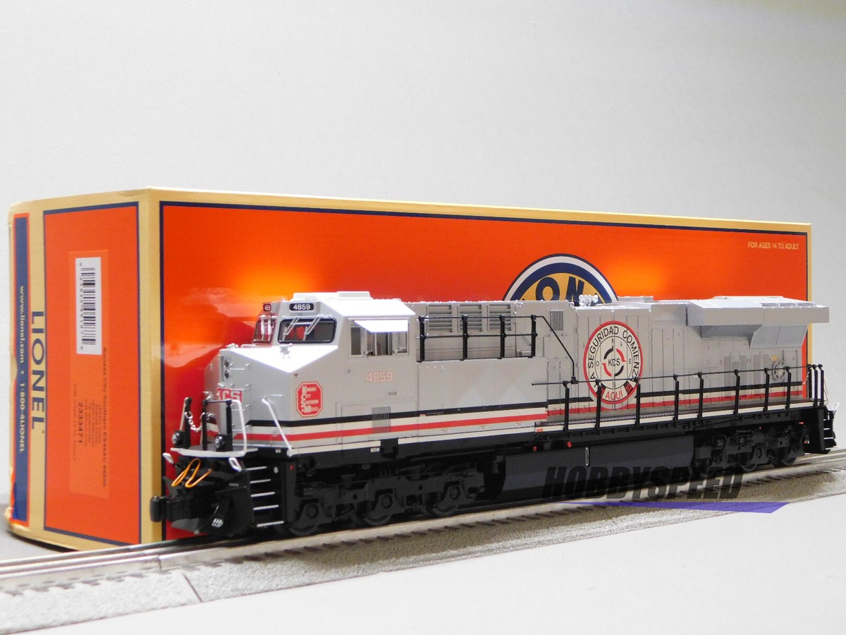 LIONEL KANSAS CITY SOUTERN LEGACY ES44AC DIESEL #4859 O GAUGE