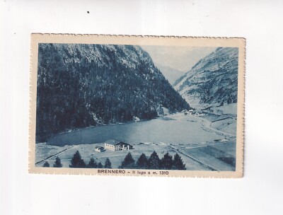 6409 Ansichtskarte AK BRENNER Südtirol BRENNERO Il lago  very old Postcard