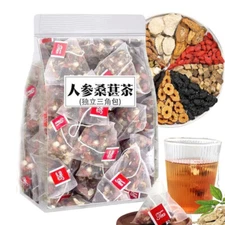 Ginseng Five Treasures Tea Kidney Tea, Natural Organic Kidney Cleanse Detox Tea