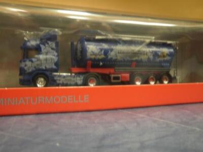 Herpa Modellino Camion DAF XF 105 Aerop. SC Kippsilo-SZ Wormser | Scala 1:87