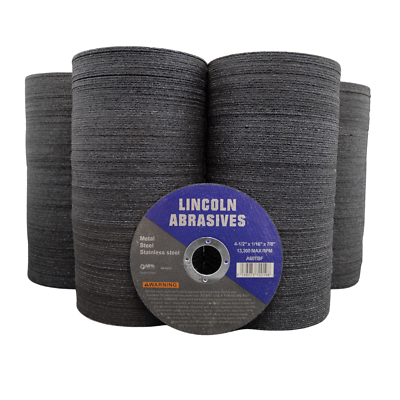 #ad 500 Pack 4 1 2 X 1 16 X 7 8 Cut off Wheel 4.5 Stainless Steel amp; Metal $219.99