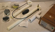 Geberit 261.591.21.1 - MAAX Bathtub Waste & Overflow  Assembly - Polished Chrome