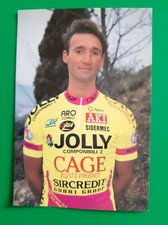CYCLING cycling card GIANLUCA GORINI team JOLLY CAGE 1994 
