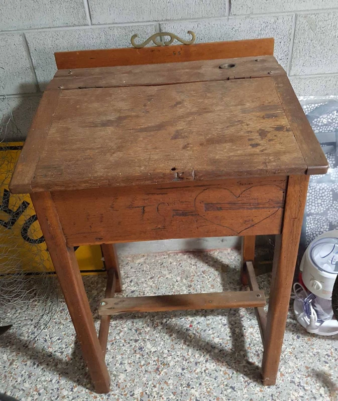 Vintage Flip Top School Desk Desks Gumtree Australia Brisbane