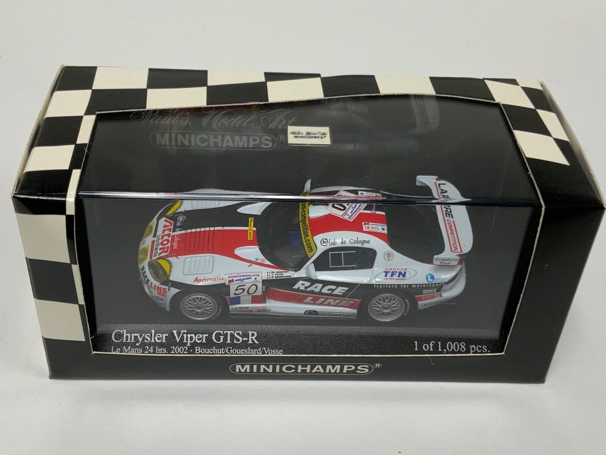1/43 Minichamps Dodge Viper GTS-R 2002 24 Hour of Le Mans 430