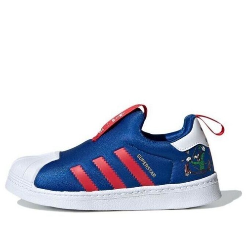 Adidas Superstar 360 Shoes FW1990 Disney Goofy Toddler Slip On Size 5.5 - Picture 3 of 6