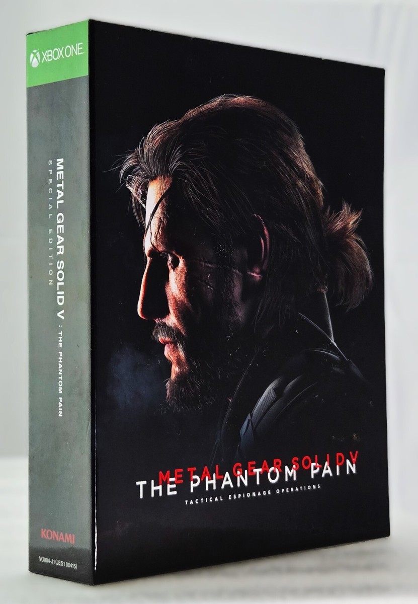 Metal Gear Solid V 5 Phantom Pain Collectors Edition + Bonus Disc