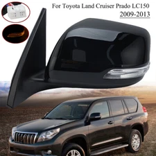 Side Mirror For 2009-13 Toyota Land Cruiser Prado LC150 Left W/Signal Light 7Pin