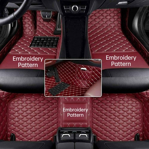 Tapis De Sol Personnalisé Pour Ford - Imperméable, Luxe, En Simili Cuir PU, Livraison Rapide, Garantie 1 An
