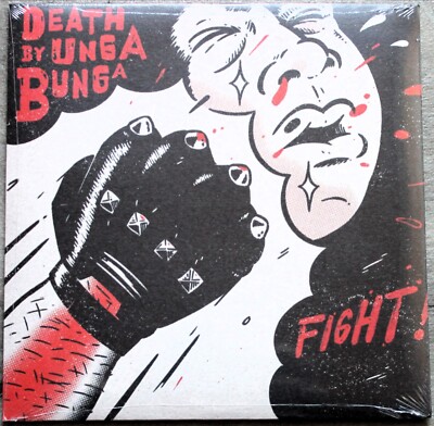 Death By Unga Bunga - Fight! (2016) (Vinyl 7'') (Jansen079) (Neu+OVP)