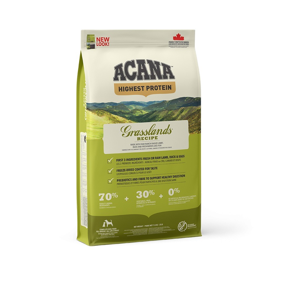ACANA Grasslands Dog 11.4 Kg | Ricetta Biologicamente Appropriata - 1
