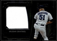 2020 Panini Select #RJS-BG Brusdar Graterol Rookie Jumbo Swatch Jersey E1
