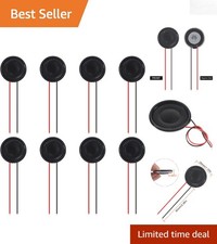 8Pcs 28mm 8 Ohm 2W Mini Speakers for DIY Audio Projects - Clear Sound Quality