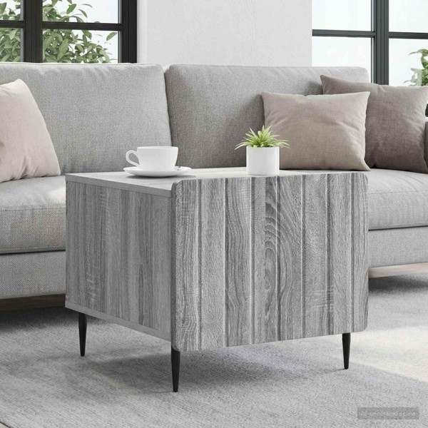 Couchtisch Graues Sonoma 49 X 50 X 42 Cm Holzwerkstoff-image