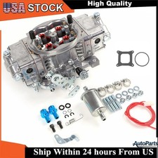 For Br-67199 Aluminum 4 Barrel Double Pumper Race Carburetor 650 Cfm