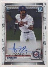 2020 Bowman Draft Chrome Draft Picks Auto Alerick Soularie #CDA-ASO Auto z5m