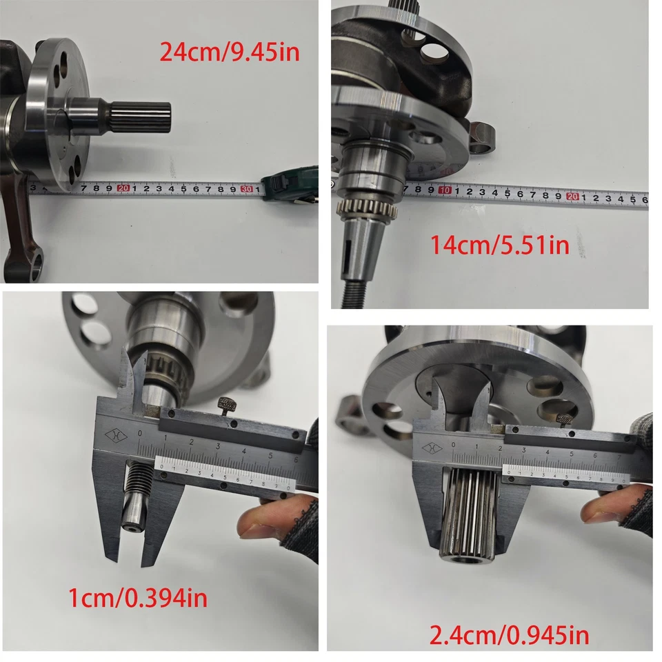 Подлинный Honda коленчатый вал 06-14 TRX450 R ER кривошипно-шатунный соединитель стержень #S166 B - Изображение 2 из 4