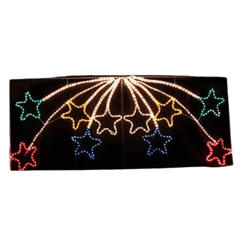 Samland Led Animated 10 Stars Motif Rope Light for Christmas 2.2m - image 3 of 3