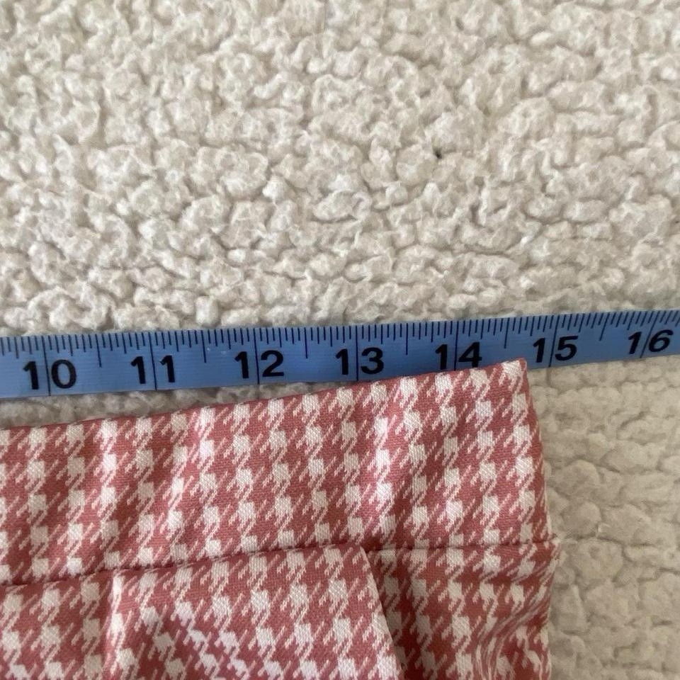 Iris pink and white houndstooth pattern skort! Pr… - image 6