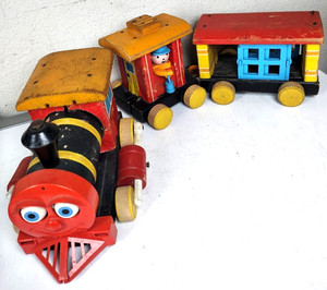 Vintage Fisher Price Huffy Puffy Train for sale | eBay