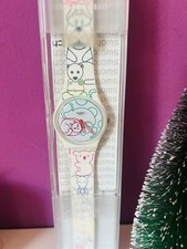 Rare Swatch MGW168 Tiergarten Animal Pop Art Design