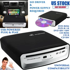 USB EXTERNAL CAR UNIVERSAL CD PLAYER USB CONNECTION PORTABLE CD PLAYER ANDROID