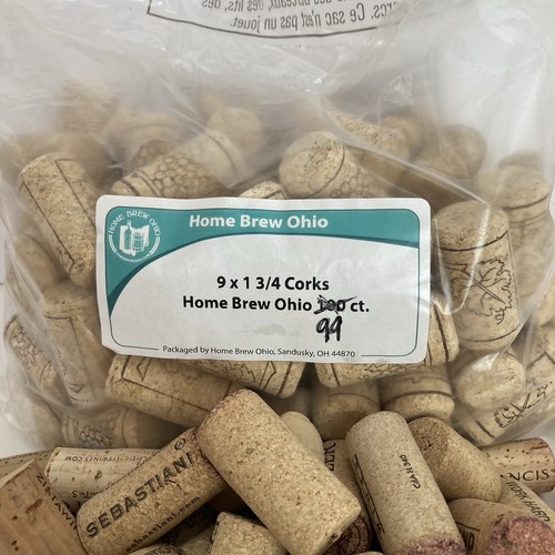 #9 Straight Corks 15/16" x 1 3/4" Bag of 99 - Plus 50+ Used Natural & Synthetic - 第 3/10 張圖片